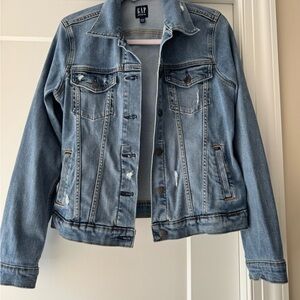GAP Women's Light Blue Denim Jacket